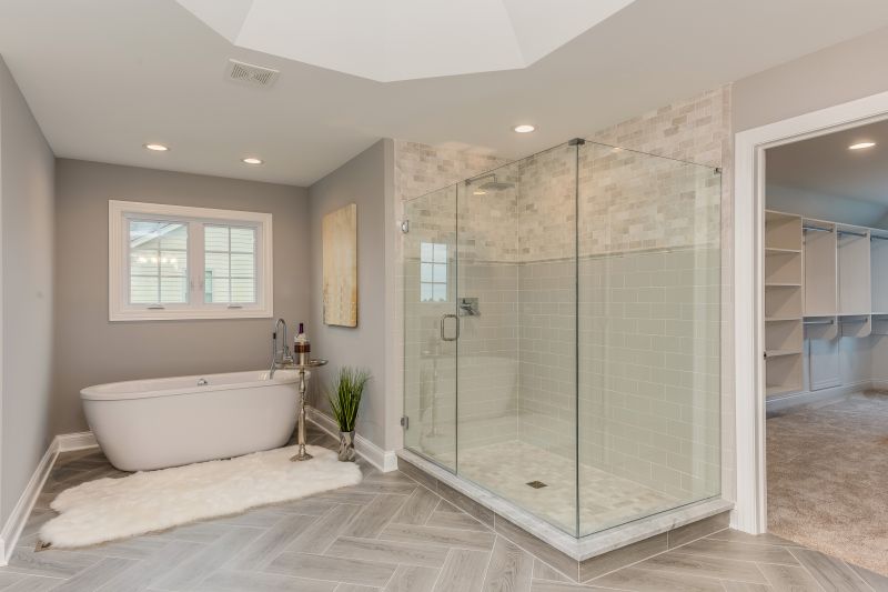 Modern Tub to Shower Conversion
